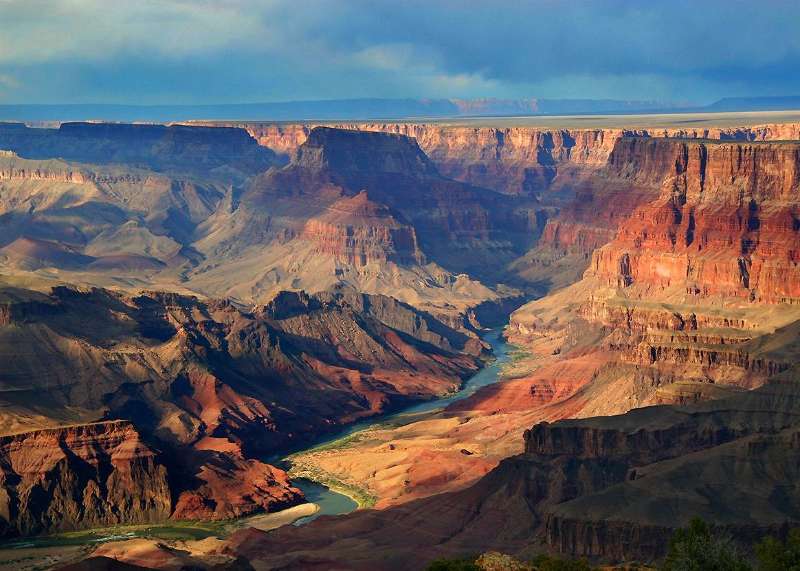 desert view drive at the grand canyon