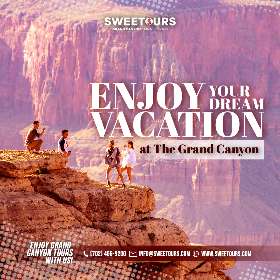 Enjoy Your Dream Vacation at The Grand Canyon - Grand Canyon Tours - Bus Tour Grand Canyon | Sweetours
