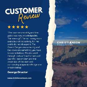 Customer Review Grand Canyon Tours | Christianson Tours