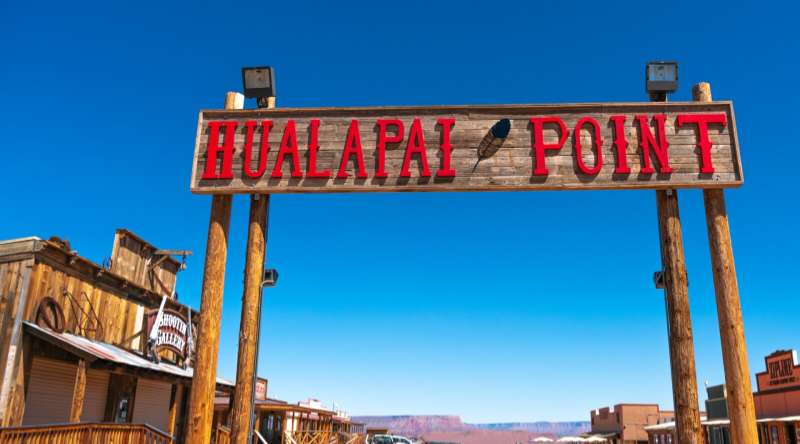 hualapai point at the hualapai ranch grand canyon