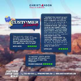 Christianson Tours - Customer Review - Grand Canyon Tours