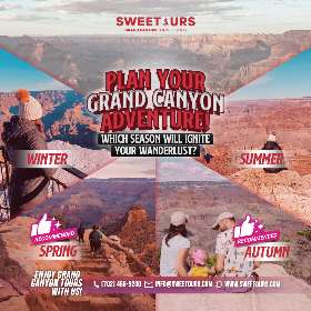 The Best Time to Visit Grand Canyon | Sweetours - Grand Canyon Tours From Las Vegas