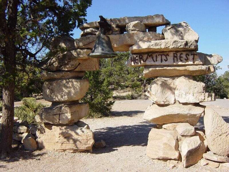 Hermit Rest at The South Rim