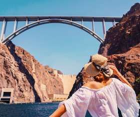 Hoover Dam Bridge - Mike O'Callaghan-Pat Tillman Memorial Bridge | Christianson Tours Hoover Dam Tour