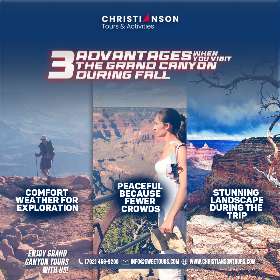 Grand Canyon Tour Advantages During Fall | Christianson Tours