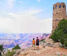 Grand Canyon Overview During Fall | Christianson Tours