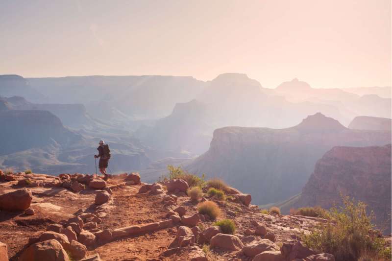 Grand Canyon Hiking in the Fall