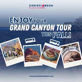 Enjoy Grand Canyon Your This Fall - Christianson Tours