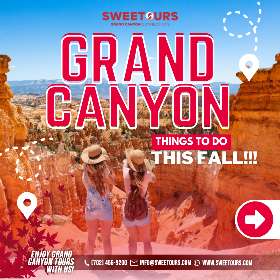 Grand Canyon Things To Do This Fall - Sweetours - Grand Canyon Tours From Las Vegas 1