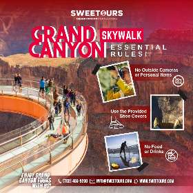 Grand Canyon Skywalk Essential Rules - Grand Canyon West Tour | Sweetours