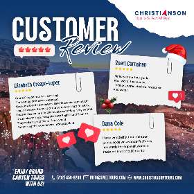 Grand Canyon Tour Review From Customers | Christianson Tours