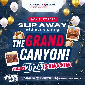 Grand Canyon Tour in New Year Holiday 2024 | Christianson Tours