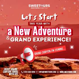 New Adventure in 2024 - Grand Canyon Tour From Las Vegas | Sweetours