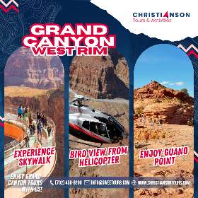 Grand Canyon Things West Rim To Do in 2024 - Christianson Tours 2