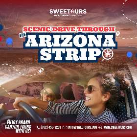 Explore the natural wonders of the Arizona Strip on our way to Zion National Park! 