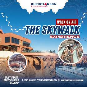 Experience the Skywalk at the Grand Canyon West Rim! 