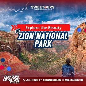 Immerse yourself in the stunning beauty of Zion National Park with Sweetours!
