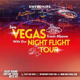 See Vegas from Above with Our Night Flight Tour