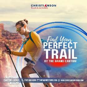 Perfect Trail at the Grand Canyon | Christianson Tours