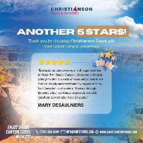 Grand Canyon Tour Review From Customers | Christianson Tours