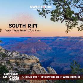 South Rim: Iconic Views from 7,000 Feet!
