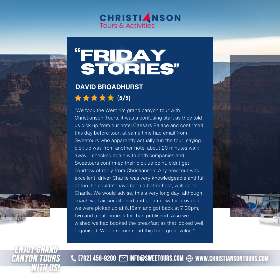 Friday Stories | Christianson Tours