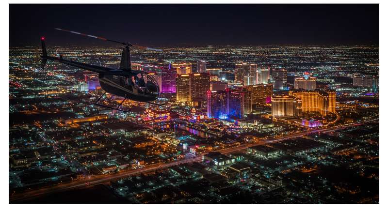 Las Vegas Night Flight Helicopter Tour