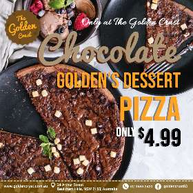 Sydney best chocolate pizza