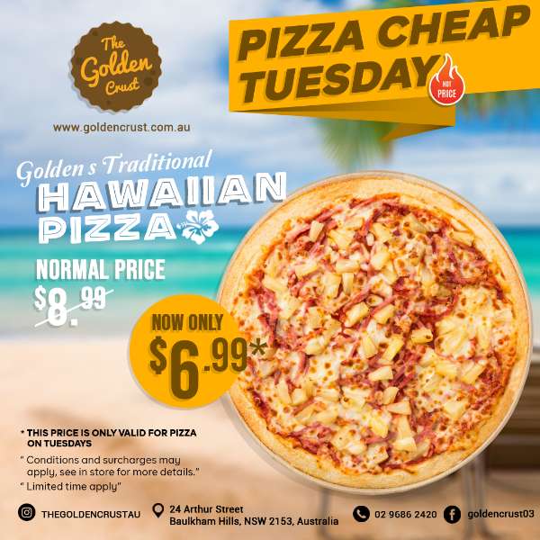 GOLDEN CRUST'S HAWAIIAN