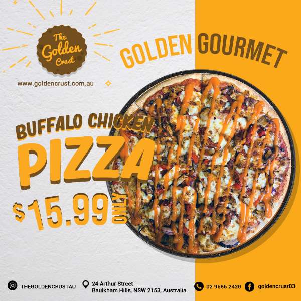 GOLDEN CRUST'S BUFFALO CHICKEN