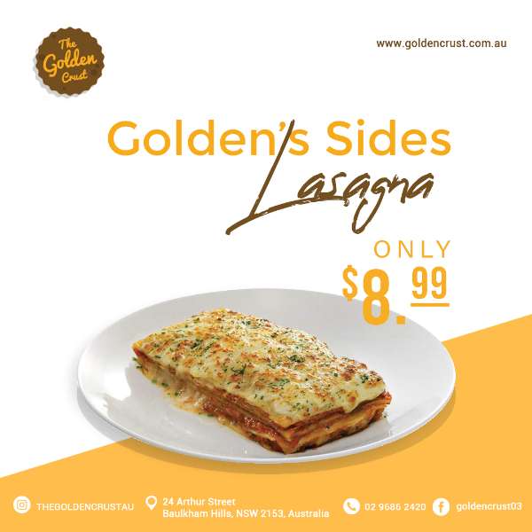 GOLDEN'S SIDES LASAGNA