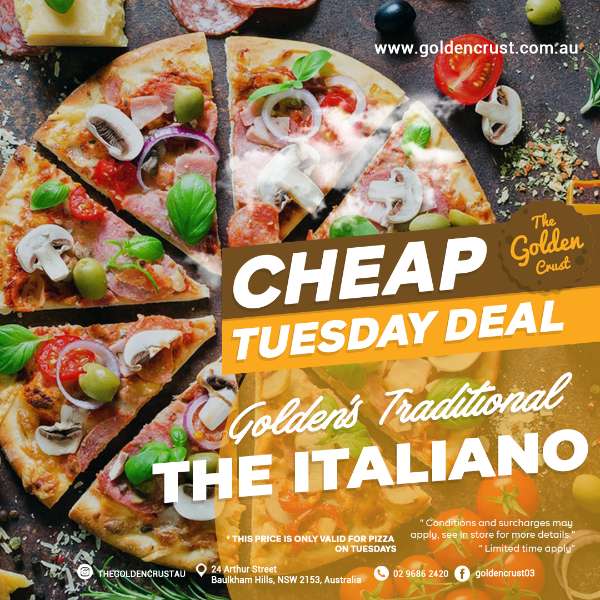 GOLDEN'S TRADITIONAL THE ITALIANO PIZZA