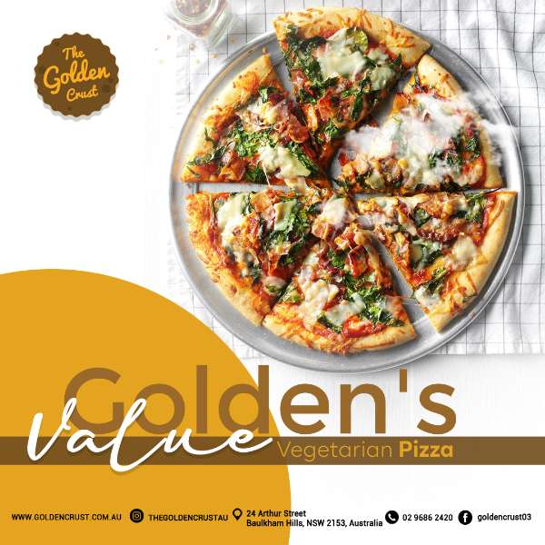 GOLDEN'S VEGETARIAN PIZZA