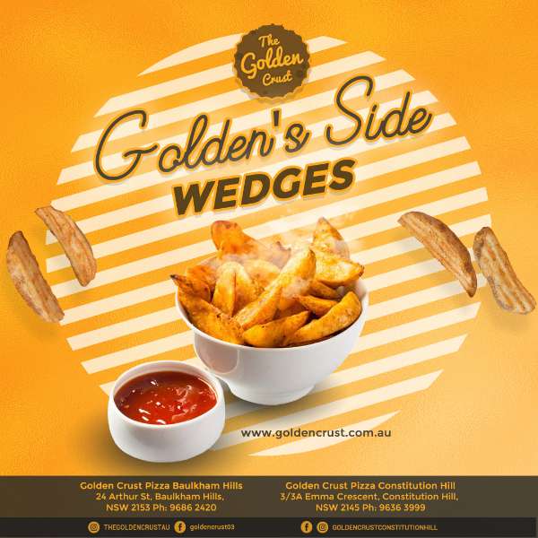 Golden Crust's Potato Wedges