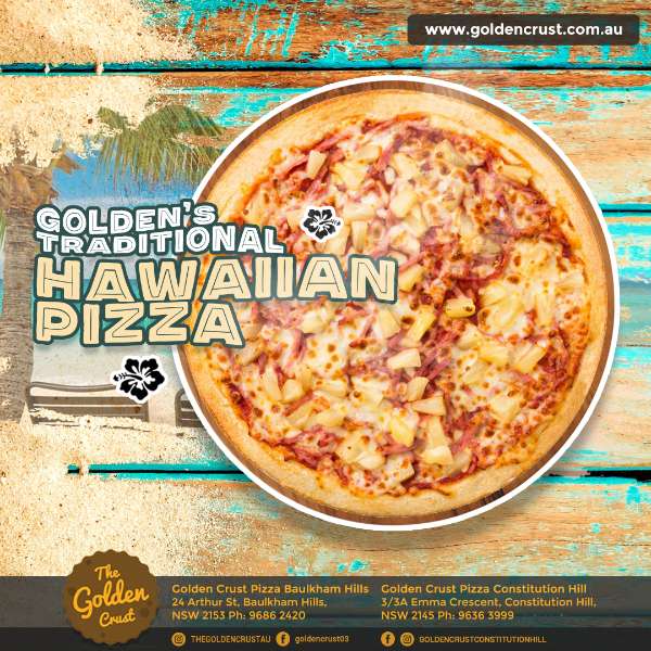 Golden’s Traditional Hawaiian Pizza