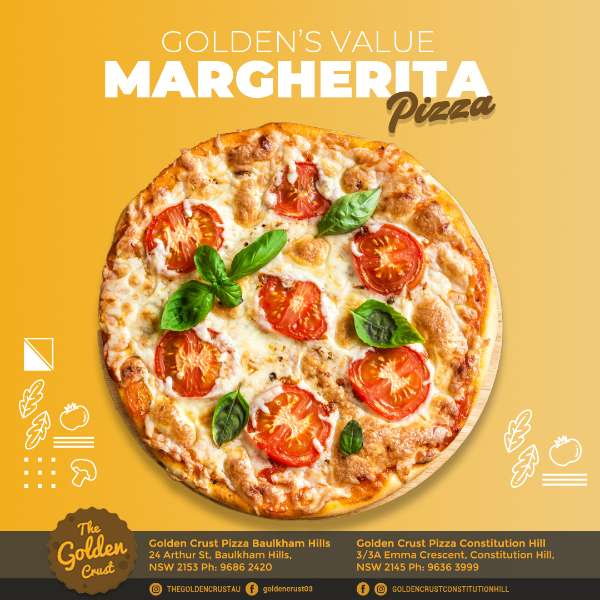 Golden’s Value Margherita Pizza