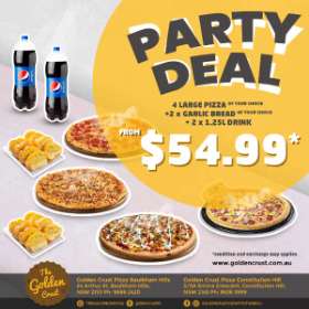 Party Deal - Golden Crust Baulkham Hills, Australia 