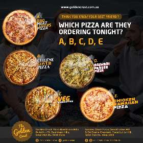 Best Pizza in NSW - golden Crust 