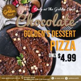 GOLDEN CRUST'S DESSERT PIZZA