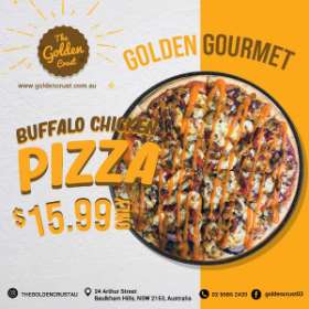 GOLDEN CRUST'S BUFFALO CHICKEN