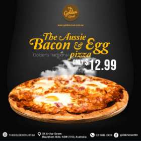 GOLDEN'S TRADITIONAL AUSSIE BACON & EGG