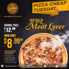 GOLDEN'S TRADITIONAL BBQ MEAT LOVER