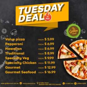 CHEAP TUESDAY PIZZA