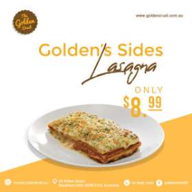 GOLDEN'S SIDES LASAGNA