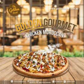 GOLDEN'S CHICKEN MOROCCAN PIZZA