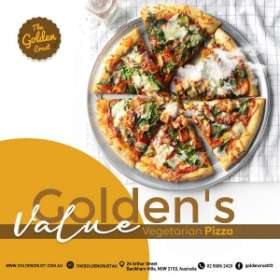 GOLDEN'S VEGETARIAN PIZZA