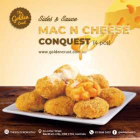 GOLDEN'S SIDES: MAC N CHEESE CONQUEST