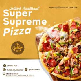 GOLDEN'S TRADITIONAL: SUPER SUPREME PIZZA