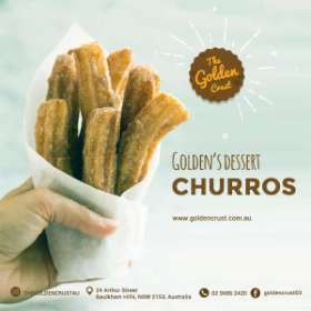 GOLDEN DESSERT: CHURROS