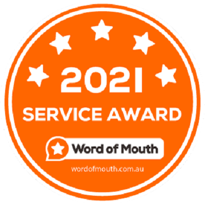 Word of Mouth 2021 Service Award